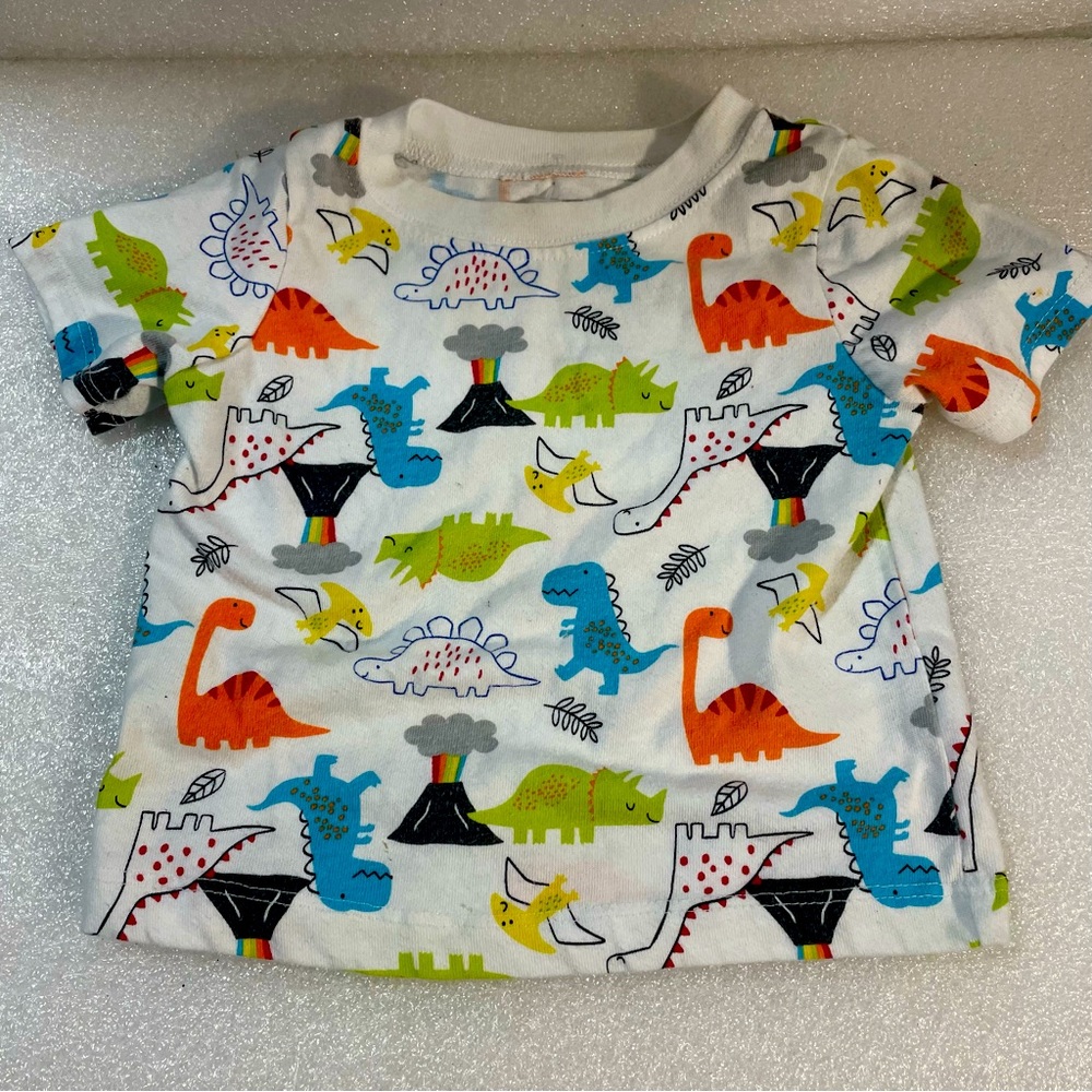 Garanimals Baby Boys Dinosaur Short Sleeve Print T-Shirt